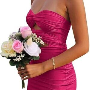 NWT Homecoming/Cocktail/Semiformal Dress - Sz 2 in Fuchsia